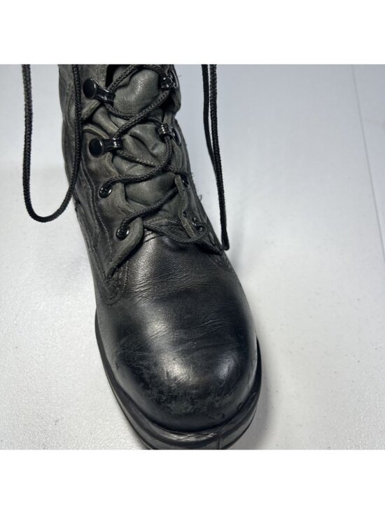 Belleville Mens 360 ST Black Leather Military Tactical Steel Toe Boots Size 8M main image 8
